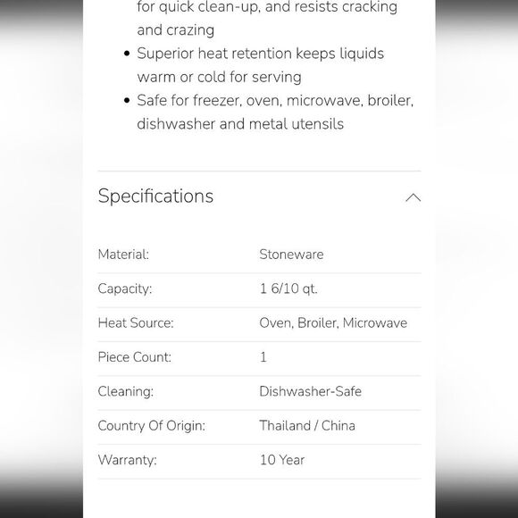 Le Creuset Signature 1.5L Pitcher- Azure Blue - Picture 6 of 8